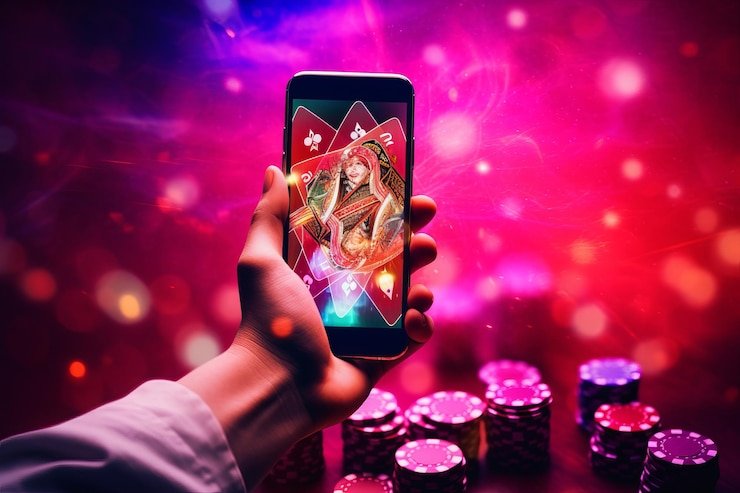 Pengunjung mengikuti event hiburan digital sports dan casino dengan akses mobile aman